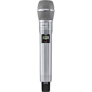 Shure ADX2FD Wireless Handheld Microphone Transmitter with KSM9 Cartridge, Nickel Finish