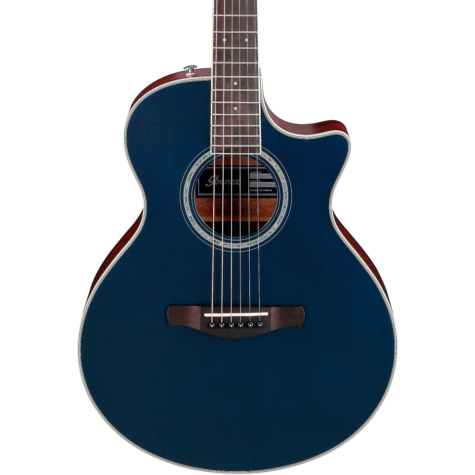 Ibanez AE200JR Mini Auditorium Acoustic-Electric Guitar