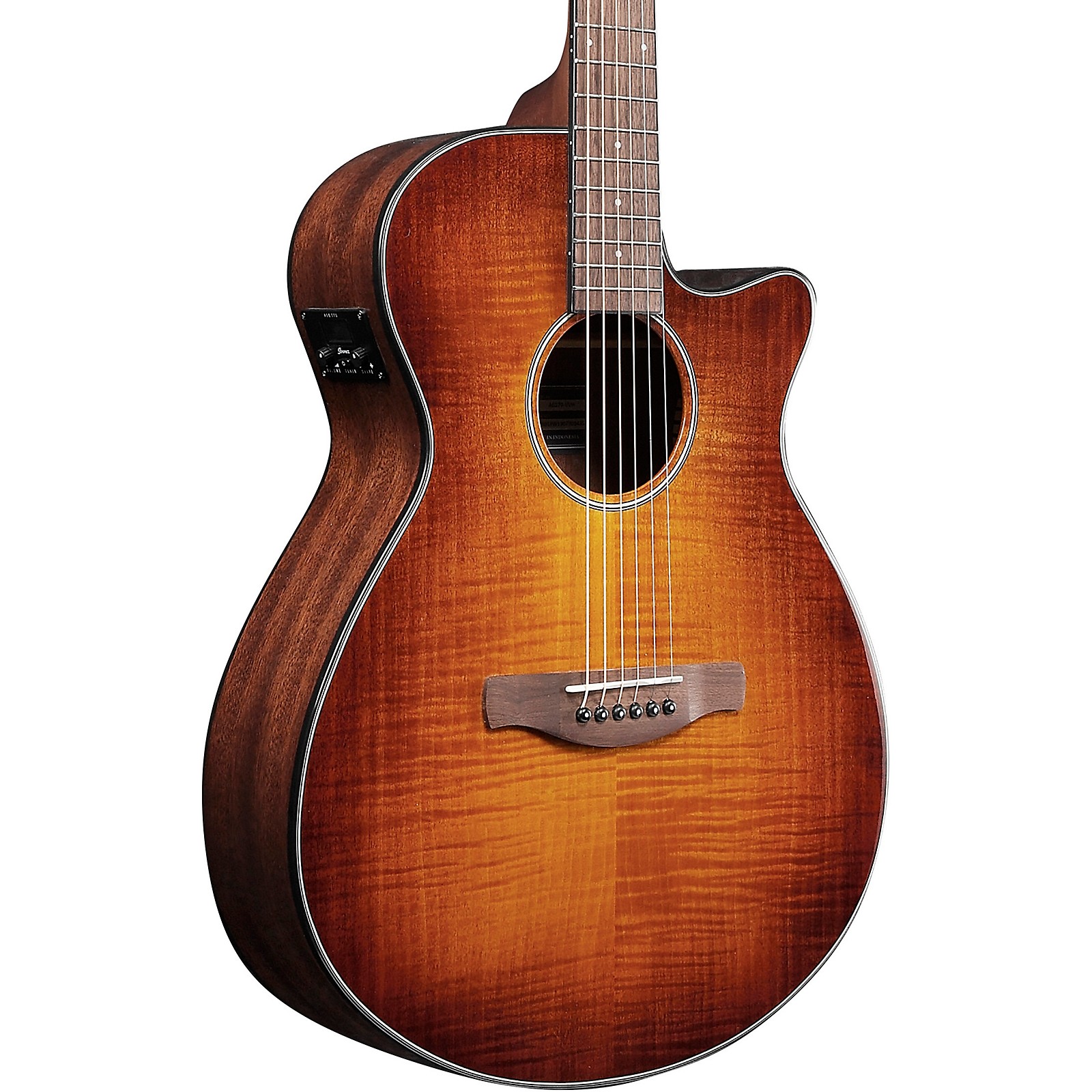 ギター violao acustico Ibanez AEG70 Flamed Maple Top Grand Concert Acoustic