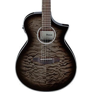 Ibanez AEWC16QA Auditorium Acoustic-Electric Guitar -