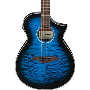 Ibanez AEWC16QA Auditorium Acoustic-Electric Guitar -