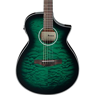 Ibanez AEWC16QA Auditorium Acoustic-Electric Guitar -