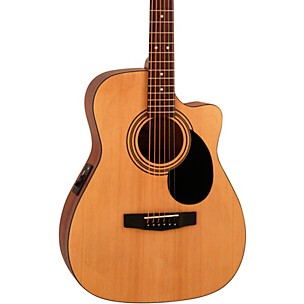 Cort AF515CEOP Standard Series Concert Cutaway Acoustic-Electric Guitar