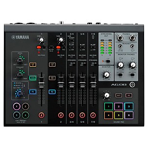 Yamaha AG08 8-Channel Mixer/USB Interface for Mac/PC