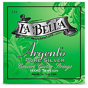 LaBella AH Argento Pure Silver Concert Guitar Strings