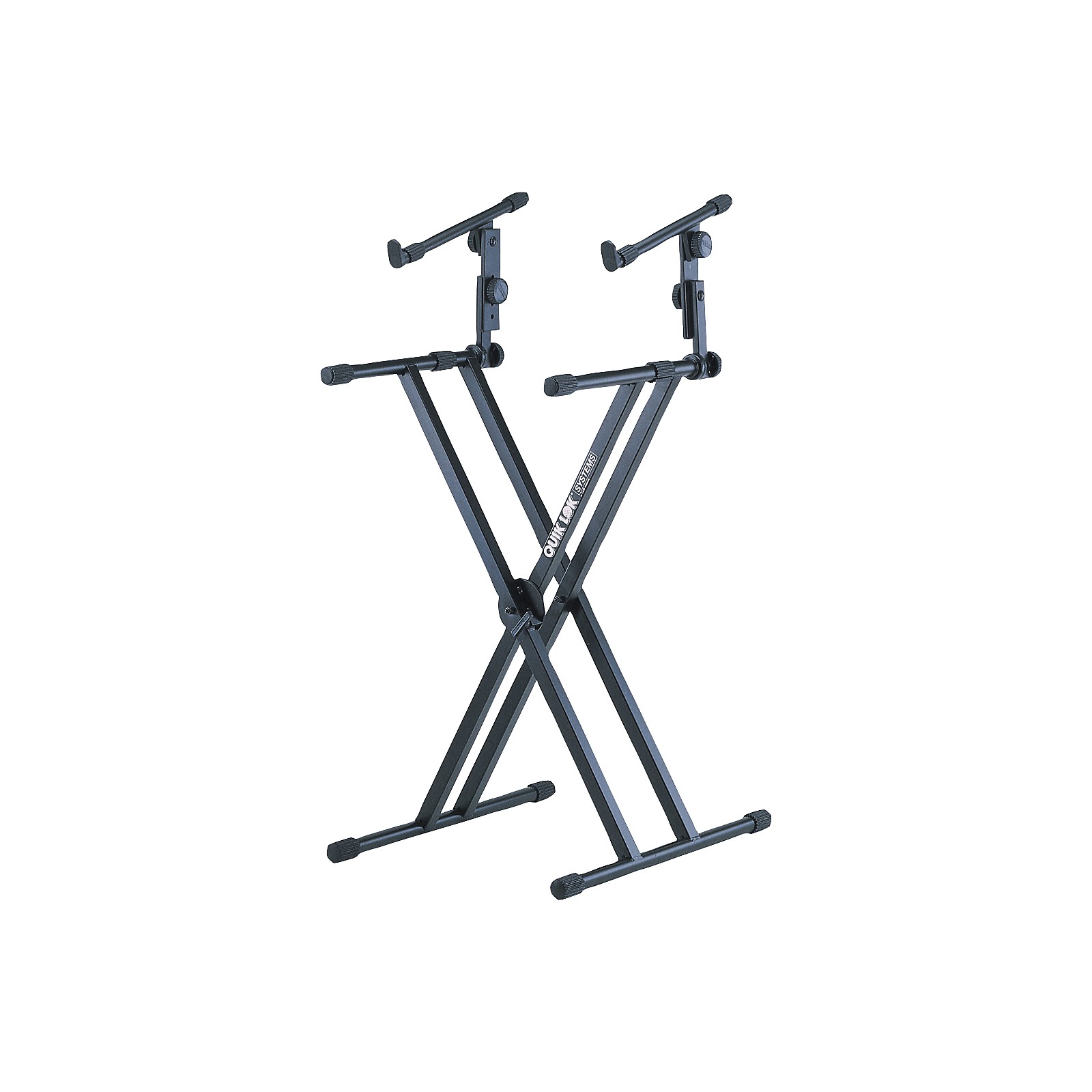 QUIK LOK AMS-QL-642 Two-Tier Heavy-Duty X Keyboard Stand | Music