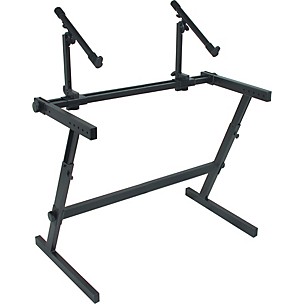 Quik-Lok AMS-Z-726L Two-Tier Z Keyboard Stand