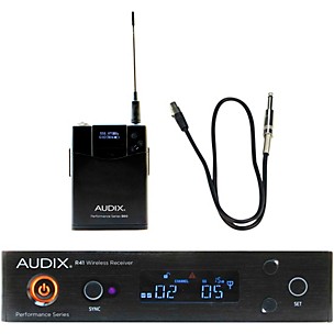 Audix AP41 Guitar Wireless Microphone System With R41 Diversity Receiver, B60 Bodypack and Guitar Cable