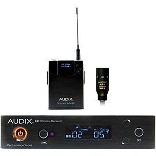 Audix AP41 L10 Wireless Lavalier Microphone System with R41 Diversity Receiver, B60 Bodypack and ADX10 Lavalier Microphone