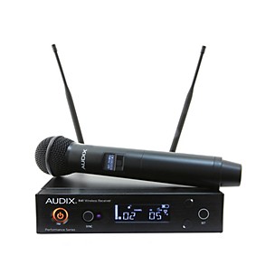 Audix AP41 OM2 Wireless Microphone System With R41 Diversity Receiver and H60/OM2 Handheld Transmitter