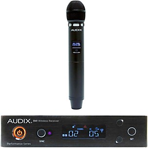 Audix AP41 VX5 Wireless Microphone System With R41 Diversity Receiver and H60/VX5 Handheld Transmitter