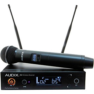 Audix AP61 OM5 Wireless Microphone System with R61 True Diversity Receiver and H60/OM5 Handheld Transmitter