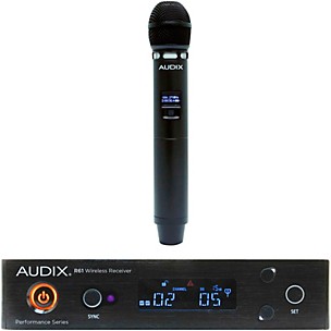 Audix AP61 VX5 Dual Handheld Wireless Microphone System with R61 True Diversity Receiver and H60/VX5 Handheld Transmitter