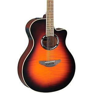 APX500IIFM Flame Maple Thinline Cutaway Acoustic-Electric Guitar