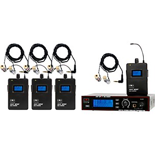 Galaxy Audio AS-1406-4 Wireless Personal Monitor Band Pack System