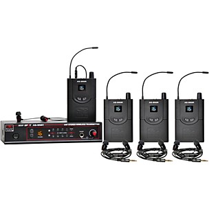 Galaxy Audio AS-950-4 Band Pack Wireless In-Ear Monitor System -
