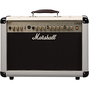 Marshall AS50DC Limited Edition 50W Acoustic Guitar Combo Amp Cream