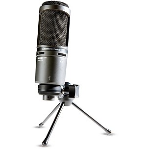 Audio-Technica AT2020USB+ Side-Address Cardioid Condenser USB Microphone