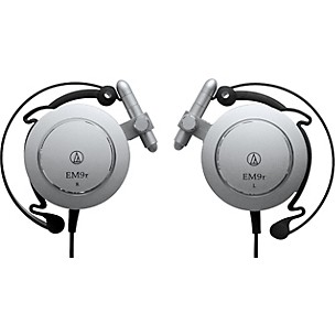 Audio-Technica ATH-EM9r Import Series Adjustable Aluminum Clip-on Headphones