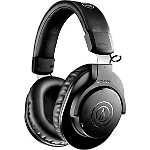 Audio-Technica ATH-M20xBT Wireless Closed-Back Professional Monitor Over-Ear Headphones