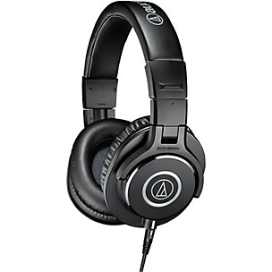 Audio-Technica ATH-M40x Closed-Back Professional Studio Monitor Headphones -