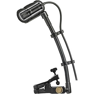 Audio-Technica ATM350U Cardioid Condenser Instrument Microphone with Universal Clip-on Mounting System (5" Gooseneck)