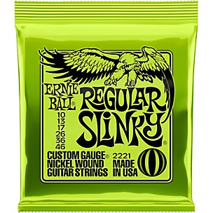 Ernie Ball AUTOQAR1 2221 Nickel Regular Slinky Electric Guitar Strings_082818update