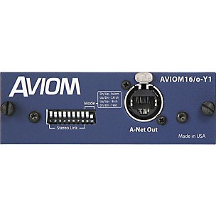 Aviom AVIOM16/o-Y1 Card for Yamaha Digital Mixers