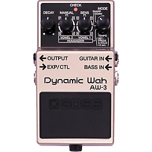 BOSS AW-3 Dynamic Wah Guitar Effects Pedal