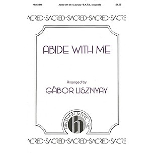 Hinshaw Music Abide with Me SATB composed by William H. Monk