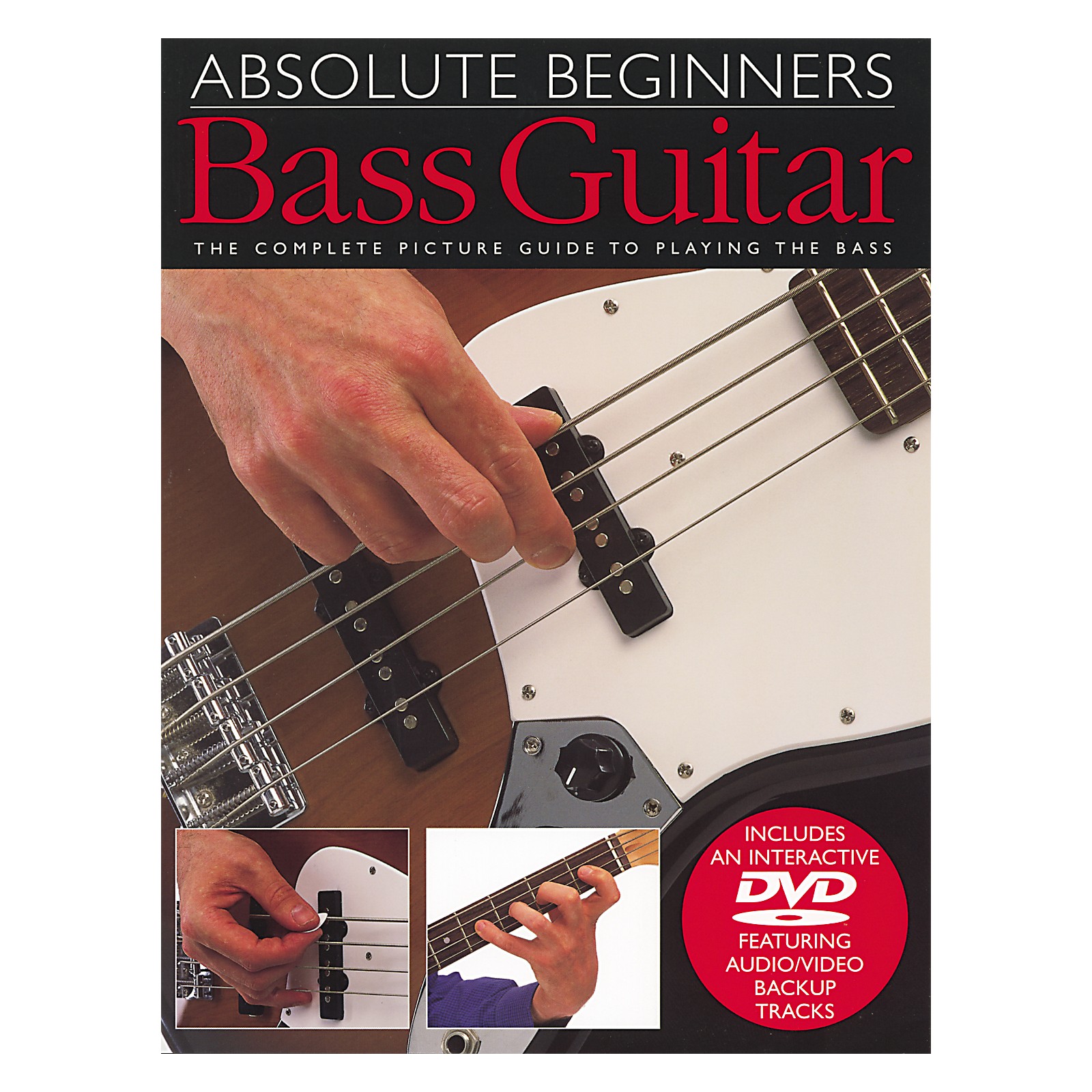 Music Sales Music Sales Absolute Beginners Bass Guitar Book and DVD