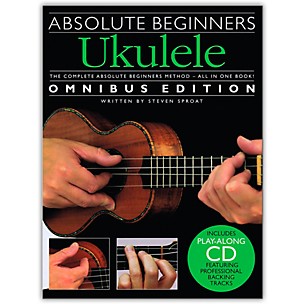 Music Sales Absolute Beginners Ukulele - Books 1 & 2 with CD