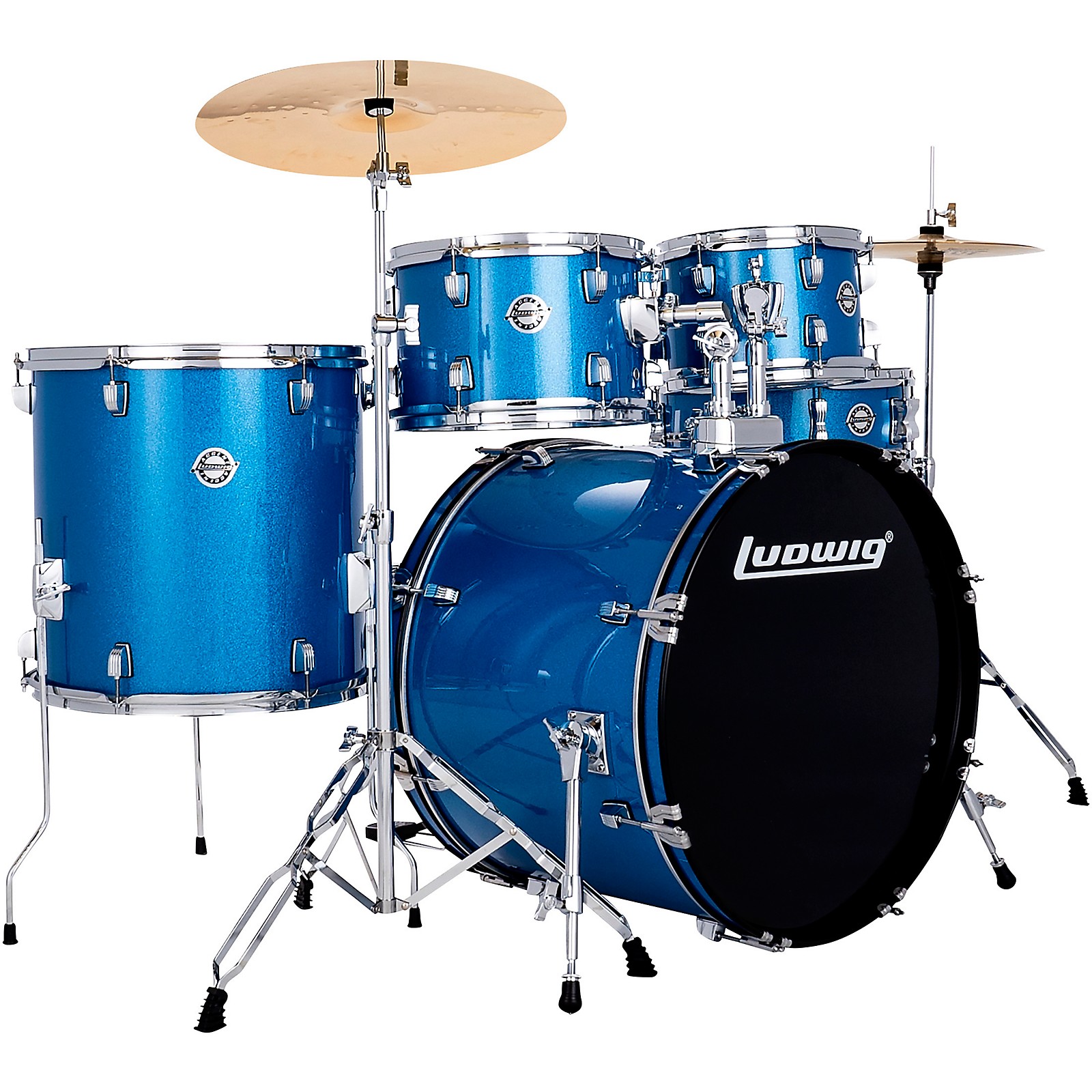 Ludwig Accent 5-dijelni komplet bubnjeva s 22Ludwig Accent 5-dijelni komplet bubnjeva s 22  