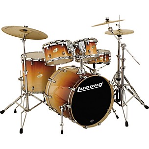 Ludwig Accent CS Custom Elite Fusion 5-Piece Drum Set
