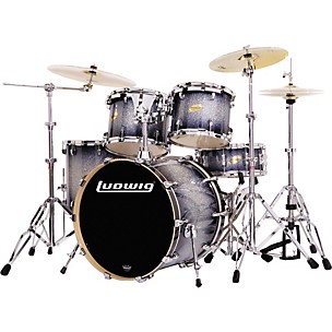 Ludwig Accent CS Custom Elite Power 5-Piece Glitter Drum Set