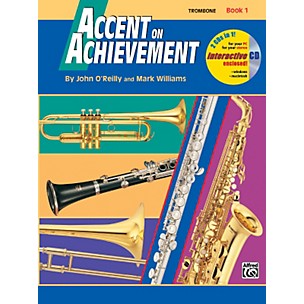 Alfred Accent on Achievement Book 1 Trombone Book & CD