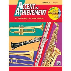 Alfred Accent on Achievement Book 2 Baritone T.C. Book & CD