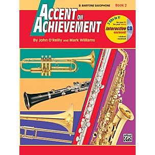 Alfred Accent on Achievement Book 2 E-Flat Baritone Saxophone Book & CD