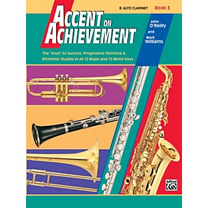 Alfred Accent on Achievement Book 3 Alto Clarinet Book & CD