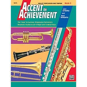 Alfred Accent on Achievement Book 3 Mallet Percussion & Timpani