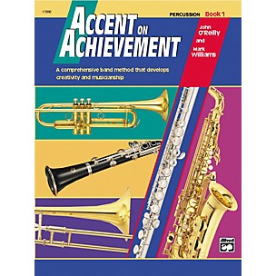 Alfred Accent on Achievement Percussion Volume 1 with CD