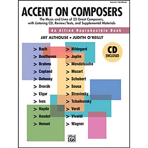 Alfred Accent on Composers Book/CD