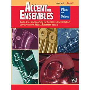 Alfred Accent on Ensembles Book 2 Horn in F