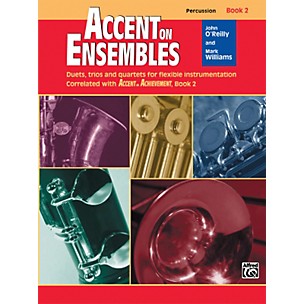 Alfred Accent on Ensembles Book 2 Percussion