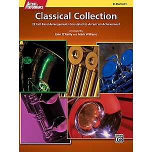 Alfred Accent on Performance Classical Collection Clarinet 1 Book