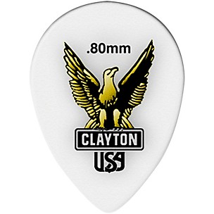 Clayton Acetal Small Teardrop Guitar Picks