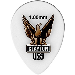 Clayton Acetal Small Teardrop Guitar Picks