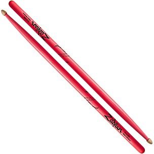 Zildjian Acorn Tip Neon Pink Drum Sticks -