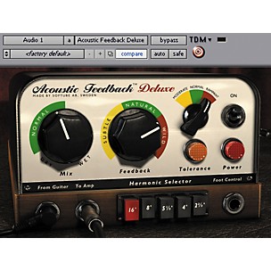 Softube Acoustic Feedback Deluxe Plug-In - Digital Download