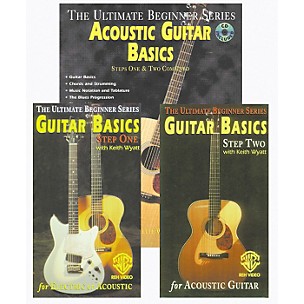 Alfred Acoustic Guitar Basics Mega Pak Video/Book/CD